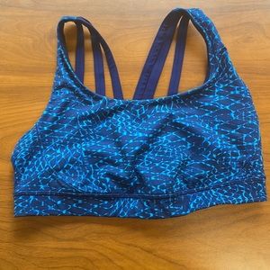 🎽💙Lululemon Energy Bra Exhale 8 Like New💙🎽